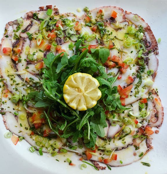 a plate of food with broccoli