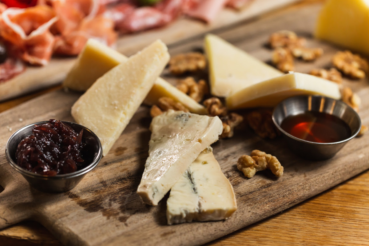 Italian cheese board